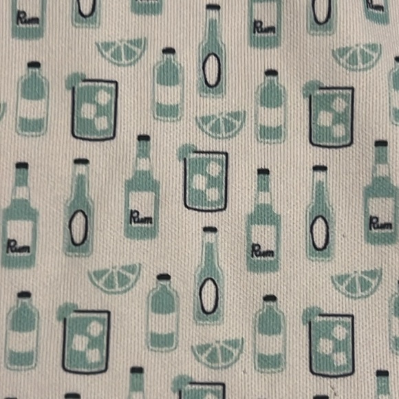 Bermuda Sands Fun Cocktails & Beer Bottle Print Golf Polo Shirt Men’s sz XL - Picture 3 of 12